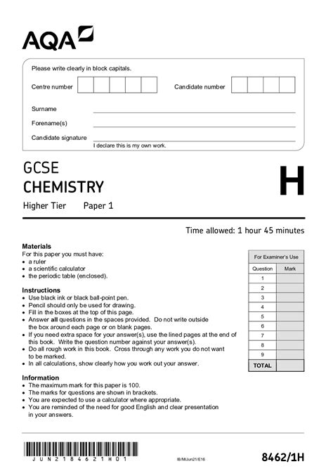 Replying to. . Aqa leaked papers 2022 chemistry